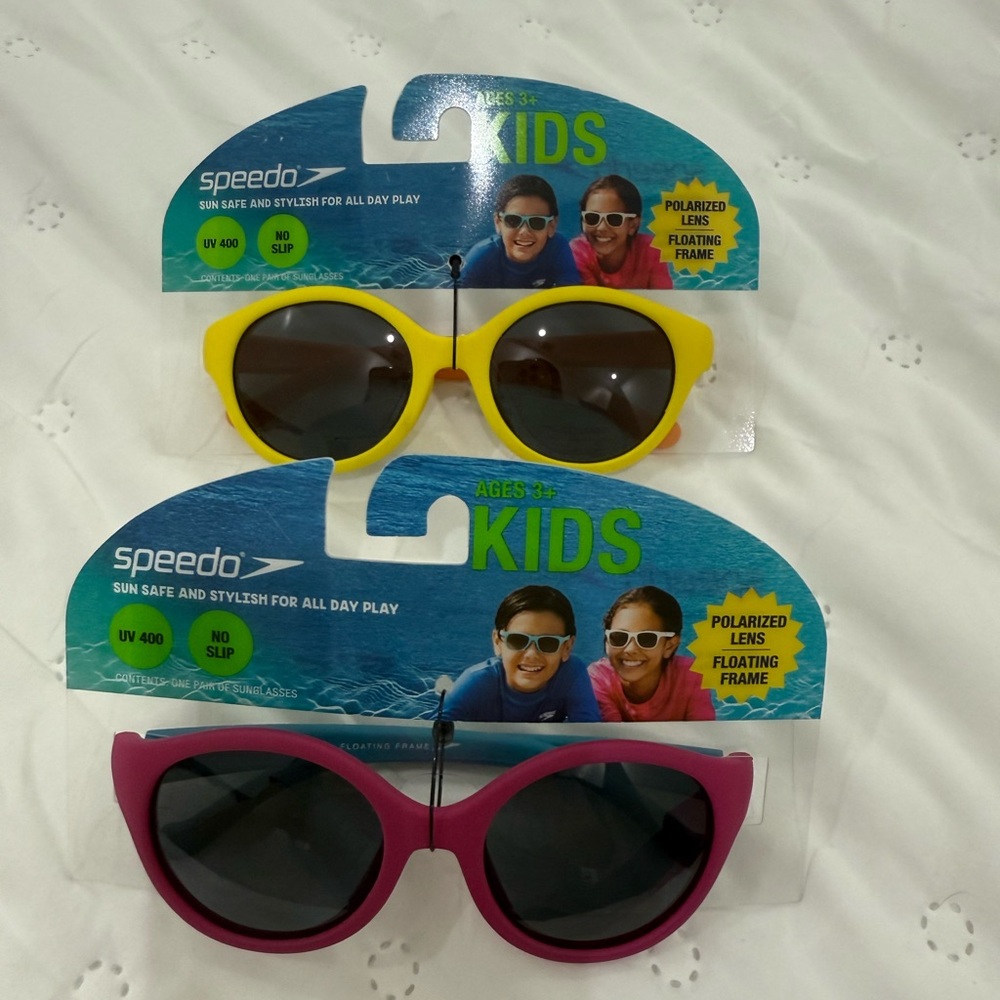 Speedo Kids Sunglasses - Yellow or Pink